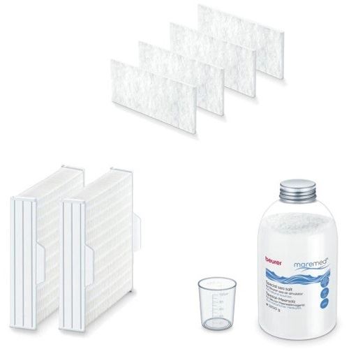 Beurer maremed MK 500 Kombi-Set, Filter + 1.250g Salzflasche (7-teilig)