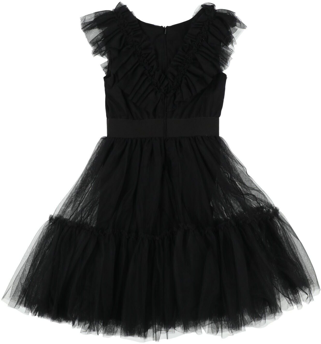 Monnalisa Vestido para niña Chica Negro 3,4,5,6,8 Chica