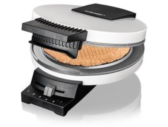 271 Gaufrier Petit Corne Pour Croissants Fins Et Croustillants 800 W Plaques De Cuisson 15 Cm Ø Degré De Brunissement Rég[AA207]