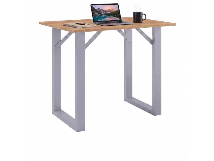 Bartisch VCM Holz Bartisch Stehtisch Tisch Tresen Xona 110x50cm , braun (silber, honig, eiche), B:110cm T:50cm, Tische, Bartisch
