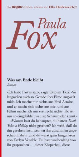 Paula Fox - Was am Ende bleibt. Brigitte-Edition Band 2 - Preis vom 18.10.2026 19:22:15 h