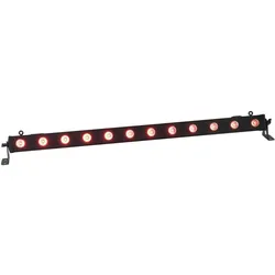Eurolite Set 2x LED BAR-12 QCL RGB+UV Leiste + Soft-Bag (4 W, LED), Scheinwerfer, Mehrfarbig