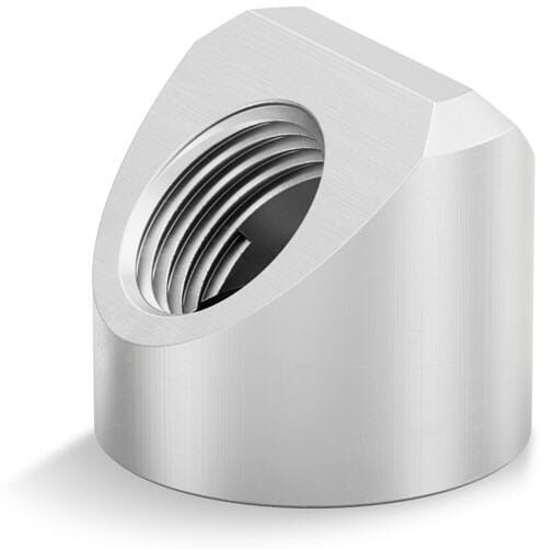 EK Water Blocks EK-Quantum Torque Fest FF 45&deg; - Satin Titanium