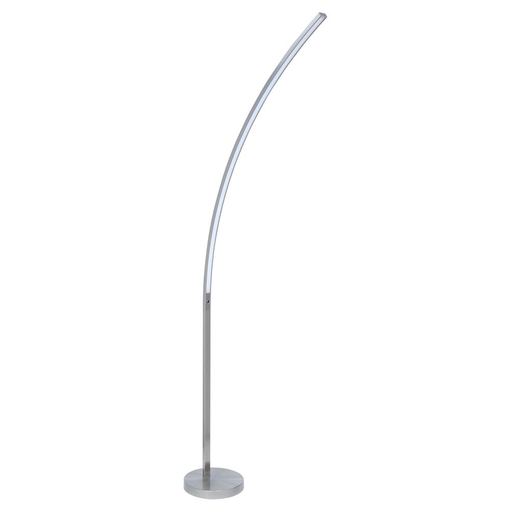 Highlight Design vloerlamp Slim nikkel zilver aluminium