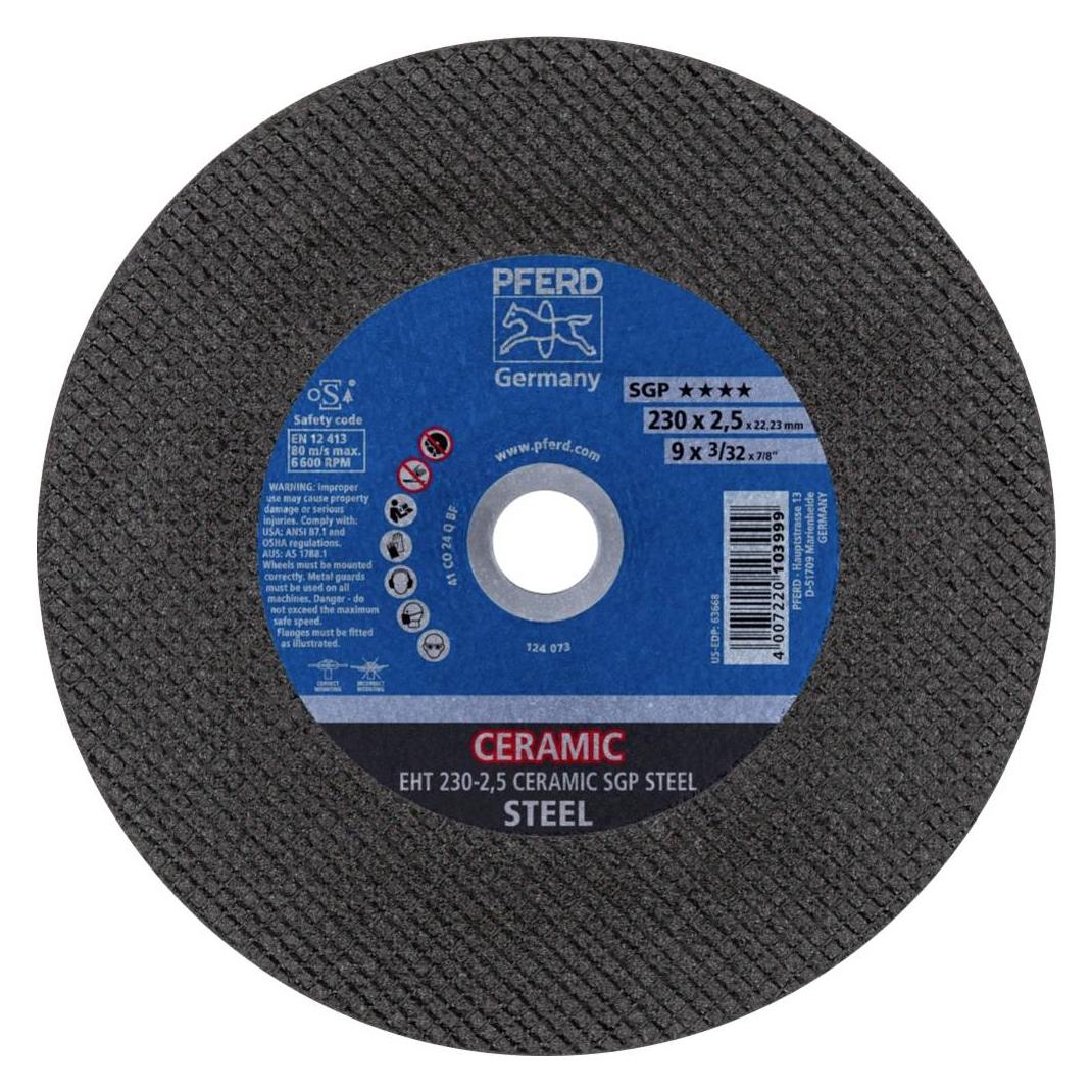 Pferd Trennscheiben EHT 230-2,5 CERAMIC SGP STEEL (EHT 230-2,5 CERAMIC SGP STEEL)