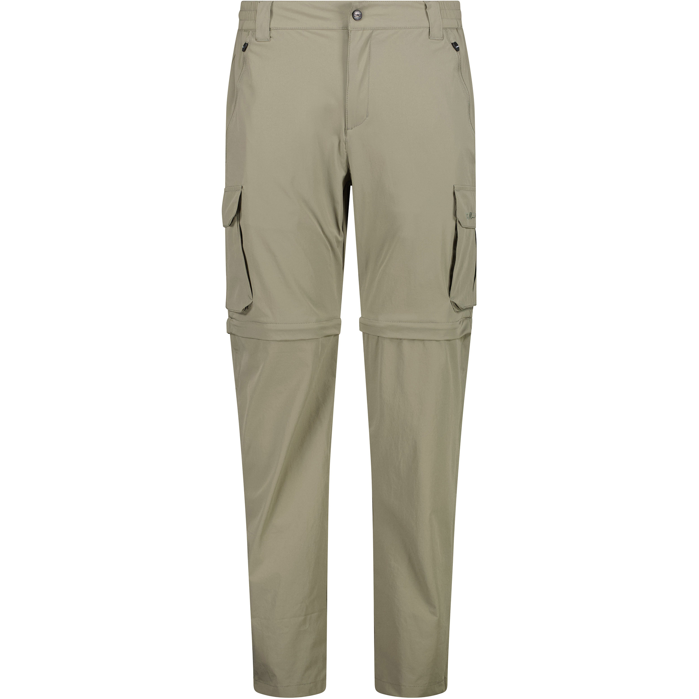 CMP Zip Off Hose Herren Zip-Hosen beige Größe XXL Trekking Elastisch