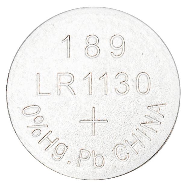 Q-Connect Alkaline Knopfzellen (10 Stk., AG10, 72 mAh) (KF14556)