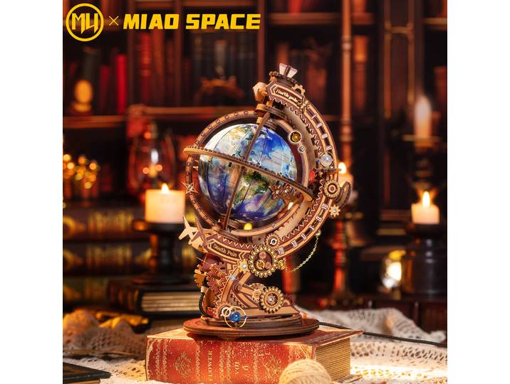 Globe secret planétaire MU, puzzle en métal 3D, bricolage, artisanat, puzzle éducatif, jouet, décoration de bureau, cadeau anti-stress