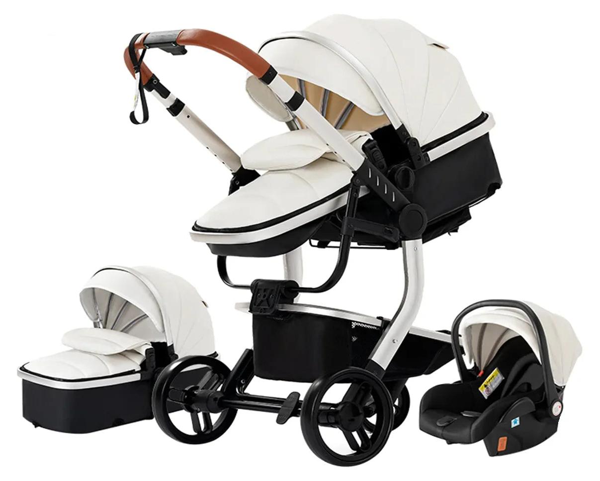 Babywagen - Kinderwagen - Faltbarer Kinderwagen - Zusammenklappbarer Kinderwagen - Faltbarer Kinderwagen für Neugeborene