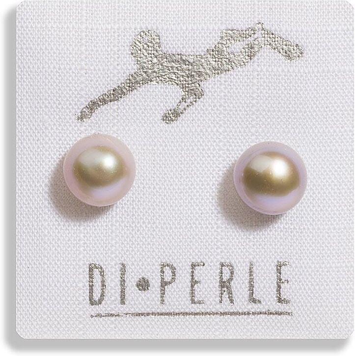Paar Ohrstecker ADELIA´S "Adelia's Damen Perlenschmuck 585 Gelbgold Süsswasser Perlen Ohrstecker", grau, Ohrringe, Damen, Paar Ohrstecker, Damen Perlenschmuck