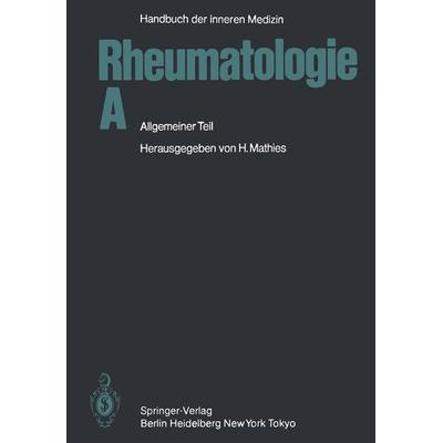 Rheumatologie A, Taschenbuch von R. Czurda,G. L. Bach,J.-M. Engel,O. Fischedick,A. Gressner, Springer Berlin, 978-3-642-68648-1