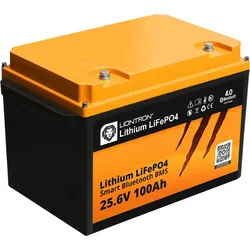 Liontron LiFePO4 Lithium Batterie 25,6 V 100 Ah all in One LX Smart BMS