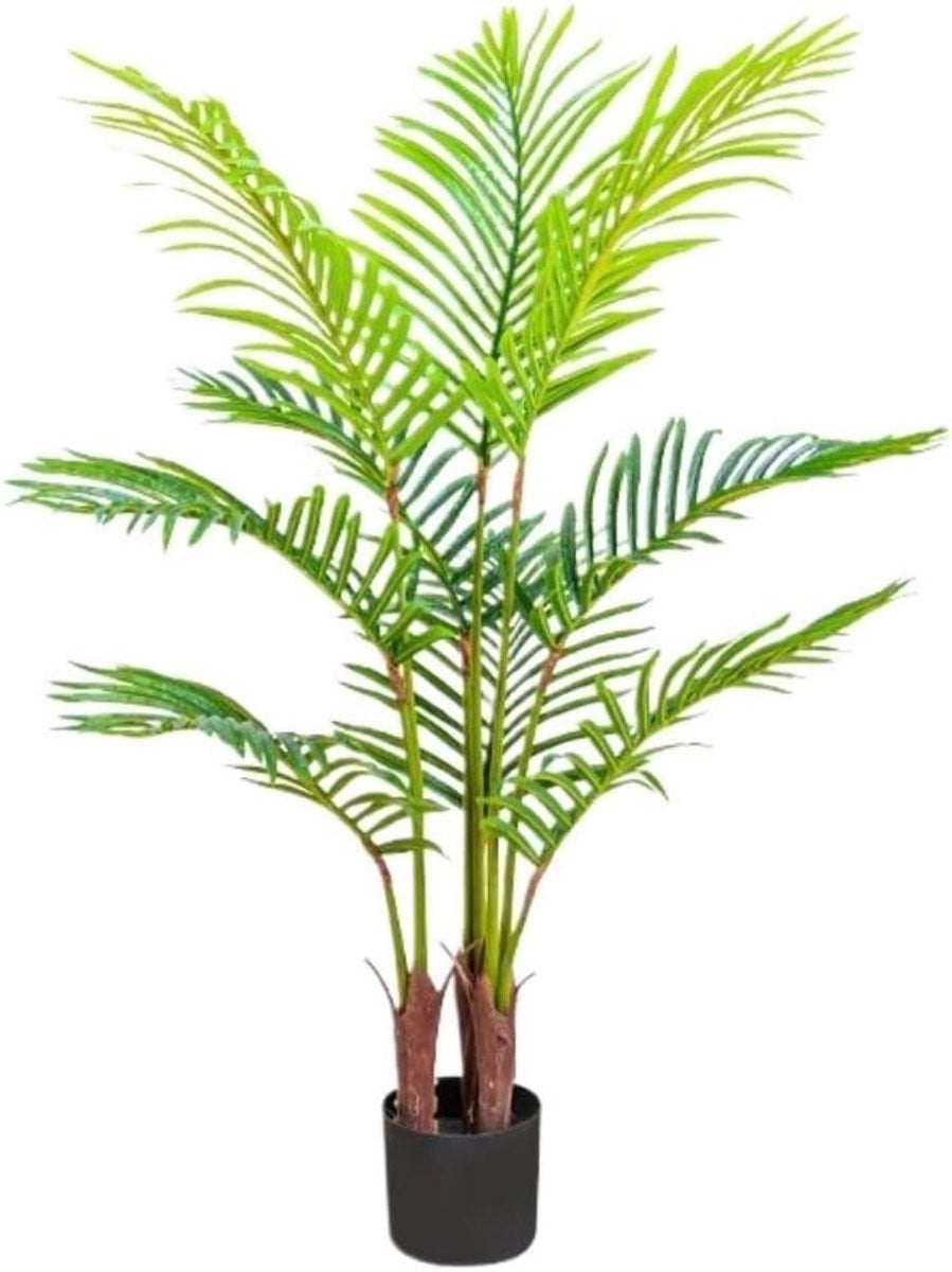 Realistische Kunstboom met Pot - Groene Nepboom Decoratie - Hoogte: 120 cm