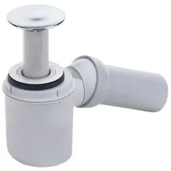 Alca, Siphon, Brausewannensiphon 50mm verchromt (Ablaufgarnitur)