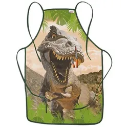 ROTH Kinder-Malschürze »Tyrannosaurus« grün Einheitsgröße grün