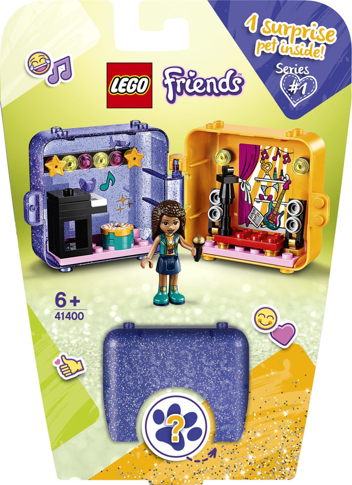 LEGO Friends Andreas' magische kubus Zangeres 41400