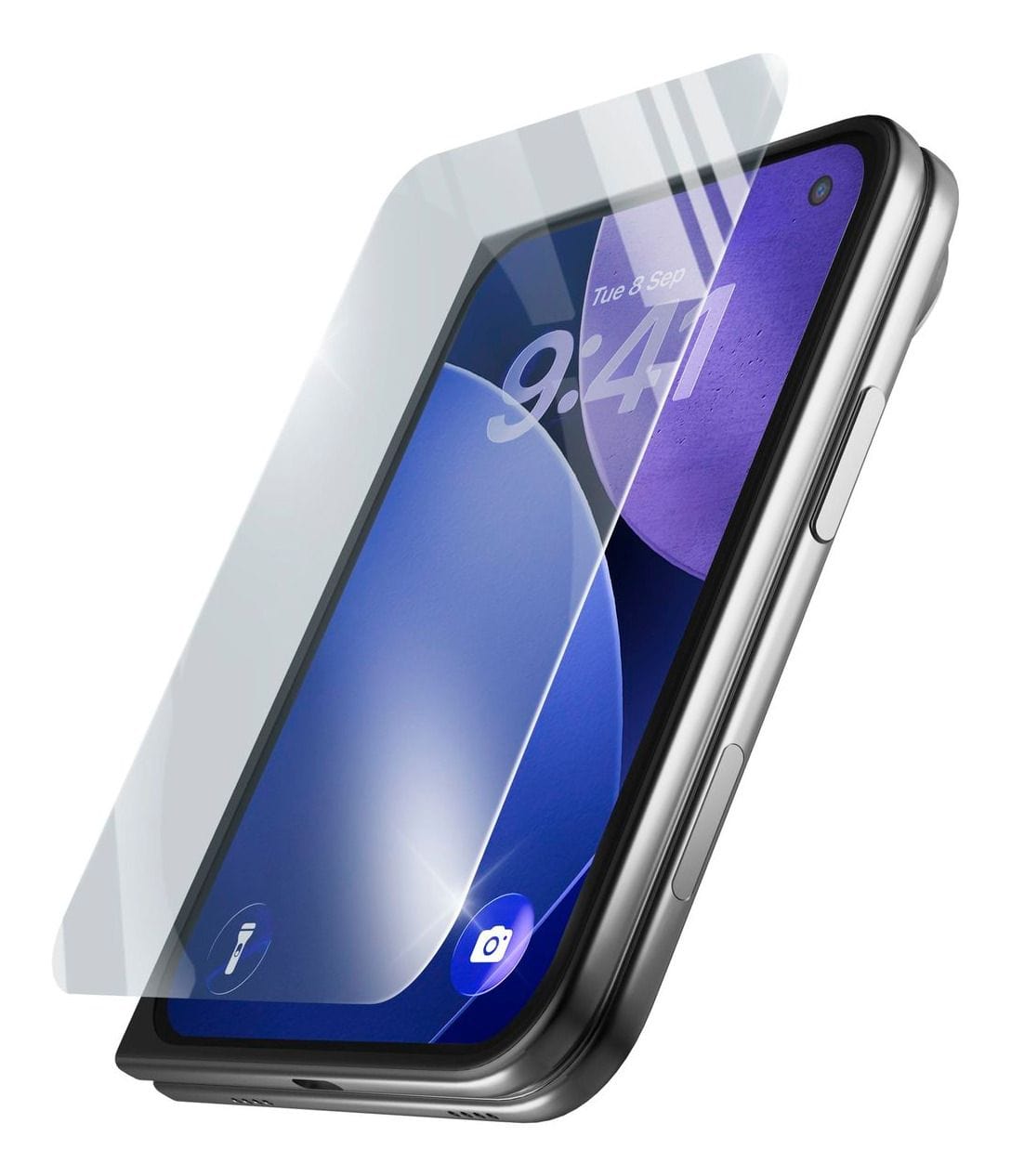 Cellular Line Klare Bildschirmschutzfolie gehärtetes Glas für Apple iPhone 18 Ultra Schockresistent, Kratzresistent, Fallbeständig Fortified Xtreme Glass XTRGLASIPH18FLDK