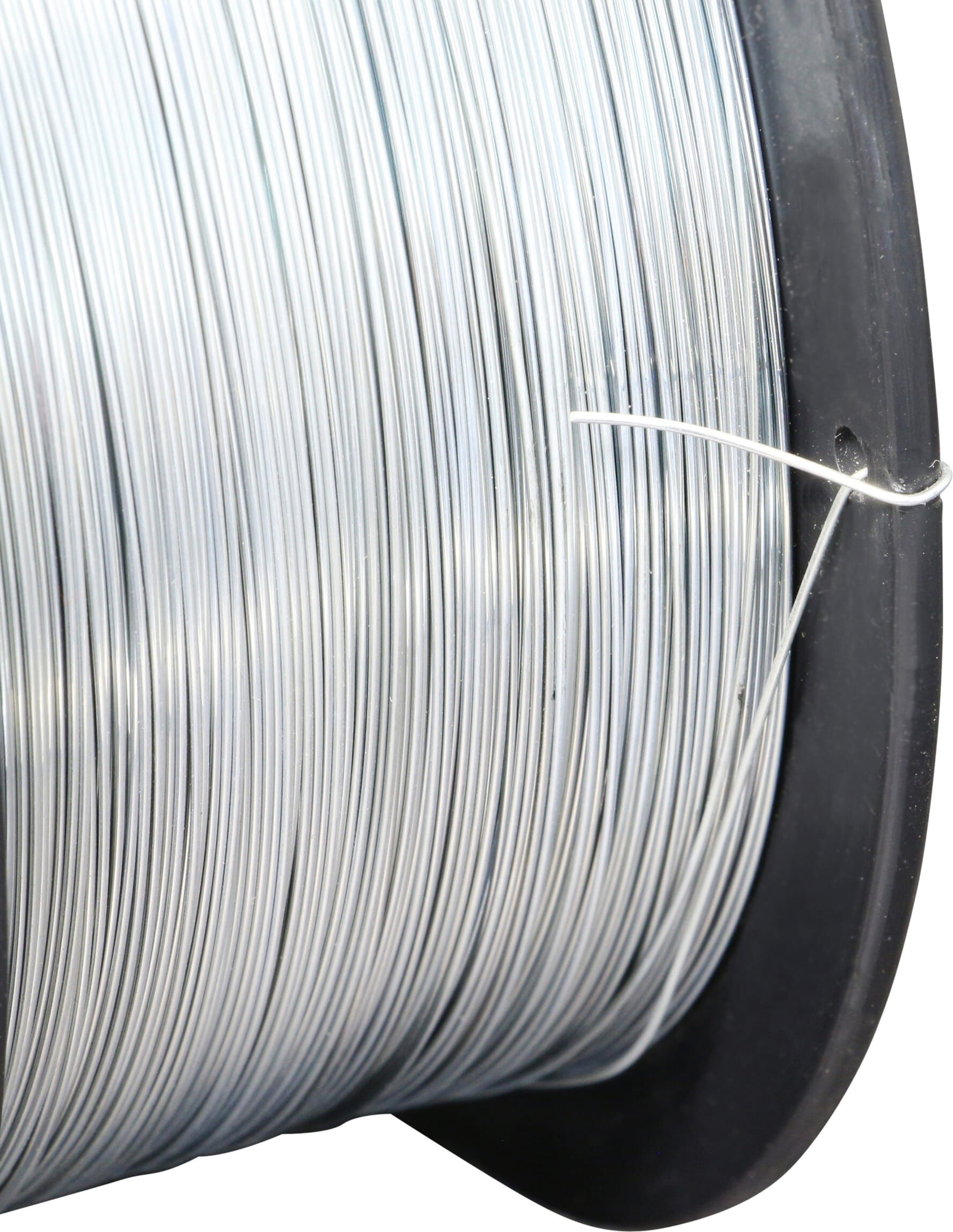 SPRINTIS Fil de fer à relier bobine d’environ 2 kg   argent   0,42 mm   No. 28 - ⌀ 0,40 mm