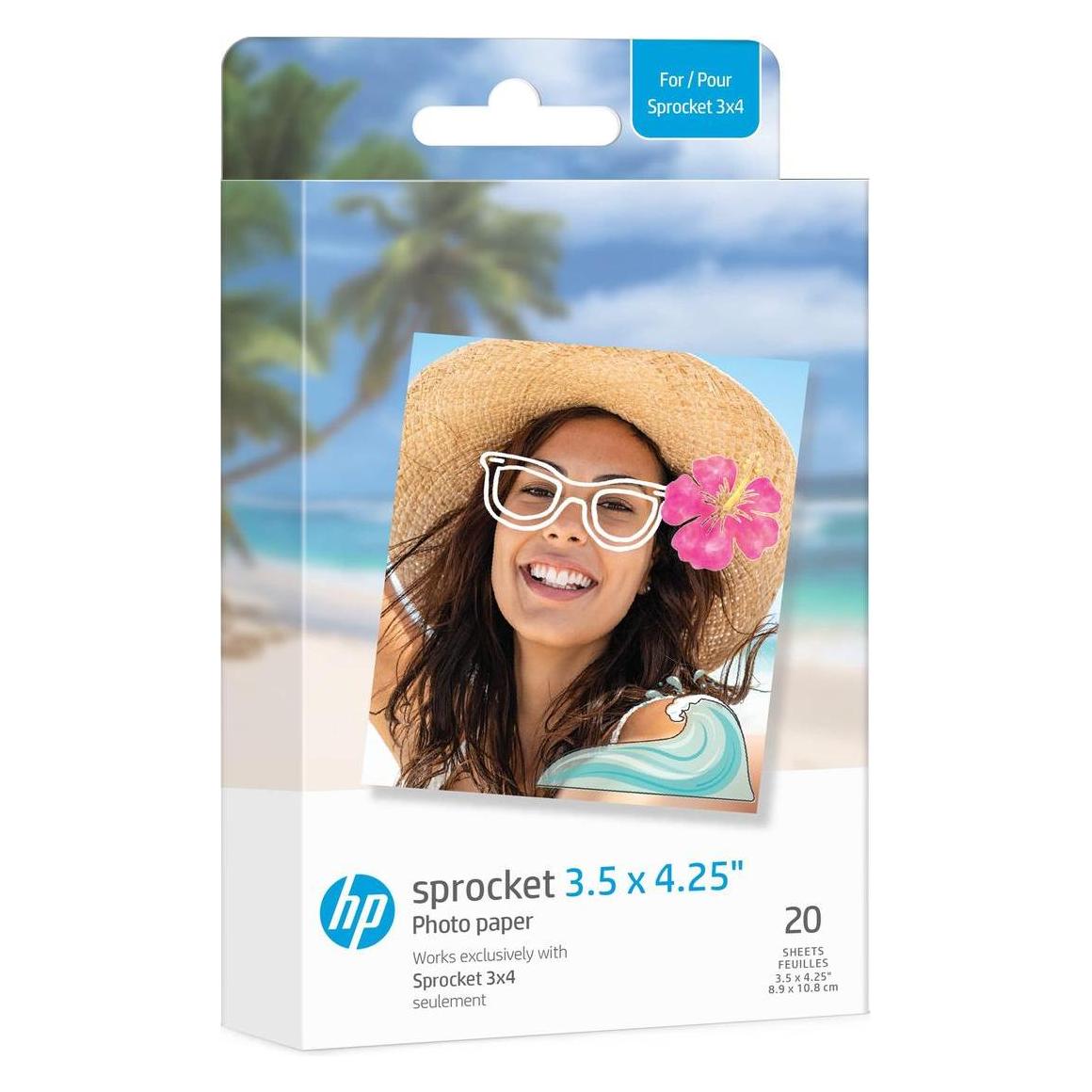 HP Sprocket 3x4 Film (20) (3 x 4 Zoll, 20 Stk.) (HPIZ3X420)