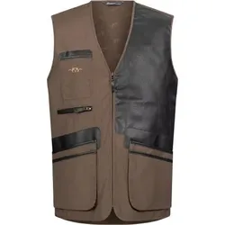 Blaser Ganzjahres Schießweste Links Unisex (Braun) Linksseitig, Braun, 4XL