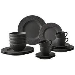 Villeroy & Boch Kombiservice 20-tlg. MANUFACTURE ROCK - B/H/T ca. 25.50x38.80x38.50