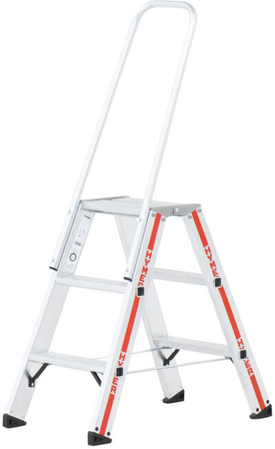 Escabeau avec étrier de retenue, 2x3 marches Hymer (807406)