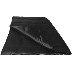 BETTBEZUG Glanz Satin schwarz 135/200 cm