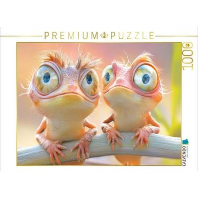 CALVENDO Puzzle Entzückend seltsame Tierwesen | 1000 Teile Lege-Größe 64x48cm Foto-Puzzle für glückliche Stunden