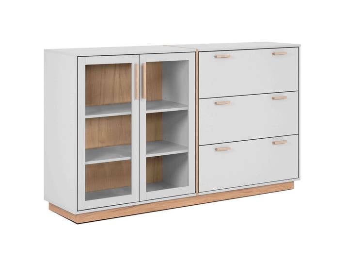 Finori Split Sideboard steingrau