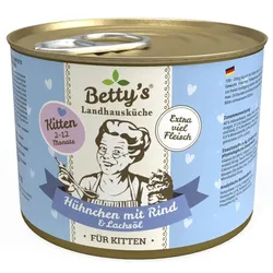 Bettys Landhausküche Kitten Hühnchen mit Rind | 6x 200g