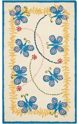 SAFAVIEH Handmade Kids Vinga Wool Rug