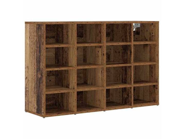 Magasin à Chaussures - Marron Cabinet à chaussures avec étagère - Bois Ancien - 103x30x67 cm - 721732988