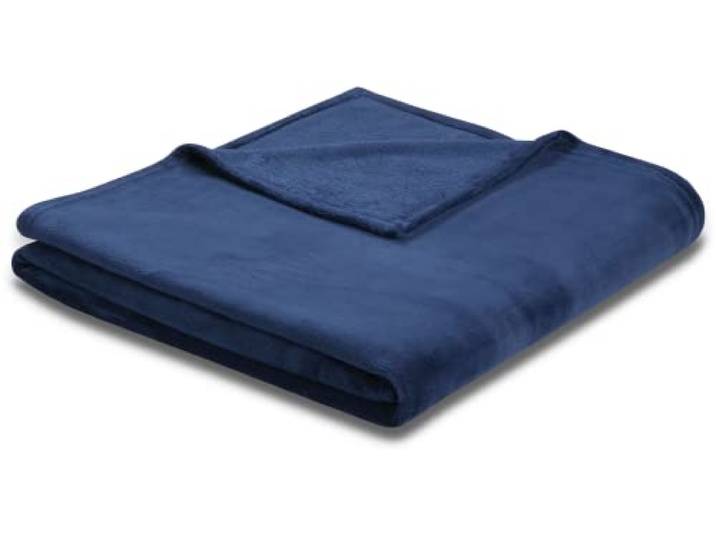 biederlack Wohndecke Soft Marineblau - (776334)