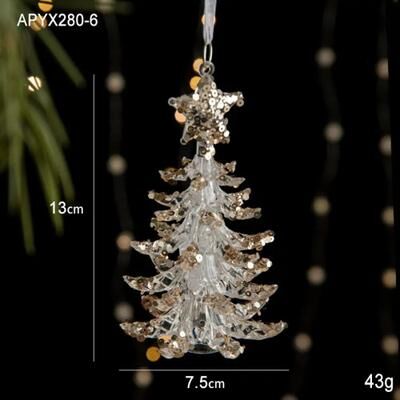 Uplift Treasures Christmas Tree Hanging Ornaments Snowflake Angel And Deer Pendants 13