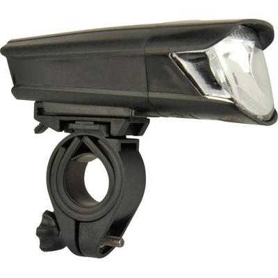 FISCHER FAHRRAD Fahrrad-Scheinwerfer 85353 LED batteriebetrieben Schwarz