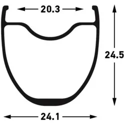 Stans NoTubes ZTR Grail MK3 Hinterrad 28 Zoll Shimano CenterLock