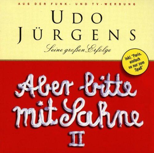 Udo Jürgens - Aber Bitte mit Sahne 2 - Preis vom 12.10.2026 11:37:12 h