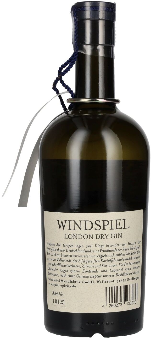 Windspiel Spirits Windspiel London Dry Gin 47% Vol. 0,5l