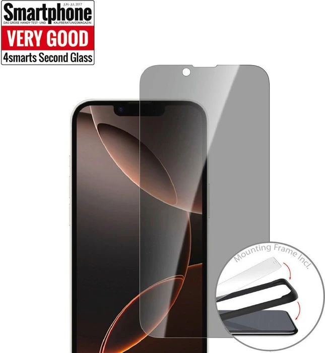 4SMARTS SECOND GLASS PRIVACY FUER APPLE IPHONE 17E / 16E / 14