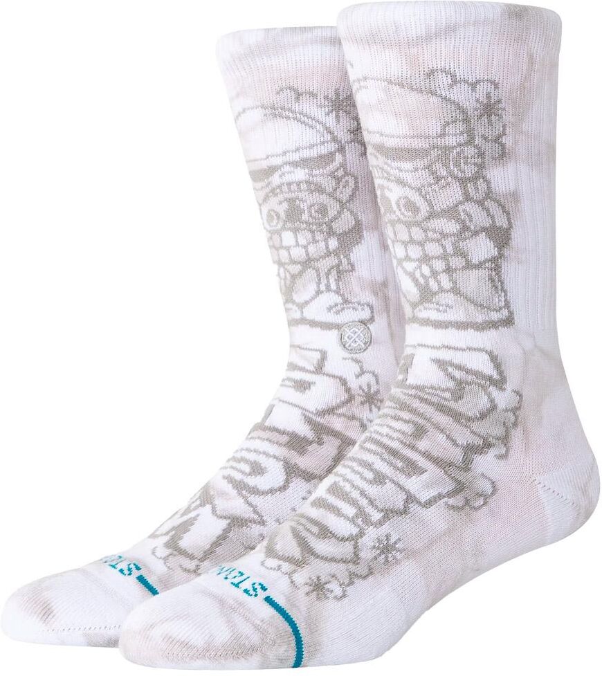 Stance  - Crew Sock Dj Trooper Crew White - L - Chaussettes