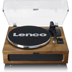 Lenco LS-410WA (Manuell), Plattenspieler, Braun