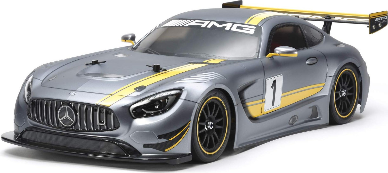 Tamiya 1:10 Mercedes AMG GT3 RC modelbouwset, ongeschilderd
