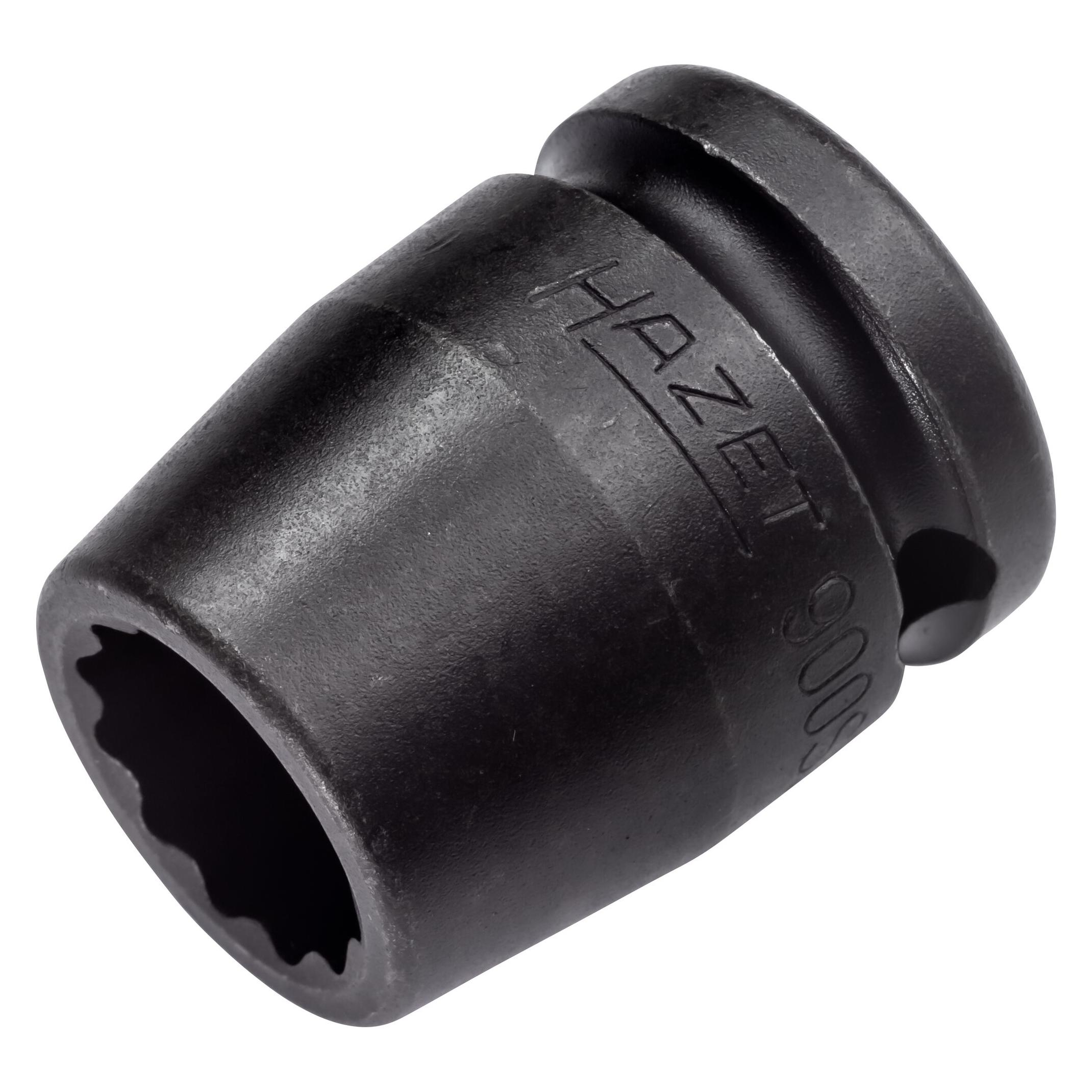 Hazet Schlag-, Maschinenschrauber Steckschlüsseleinsatz Doppelsechskant 900SZ-16 Vierkant12,5 m... (16 mm) (900SZ-16)