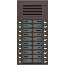TCS PES20-EB/04 PES TCS:BUS Audio Außenstation 20T AP bronze PES20EB04