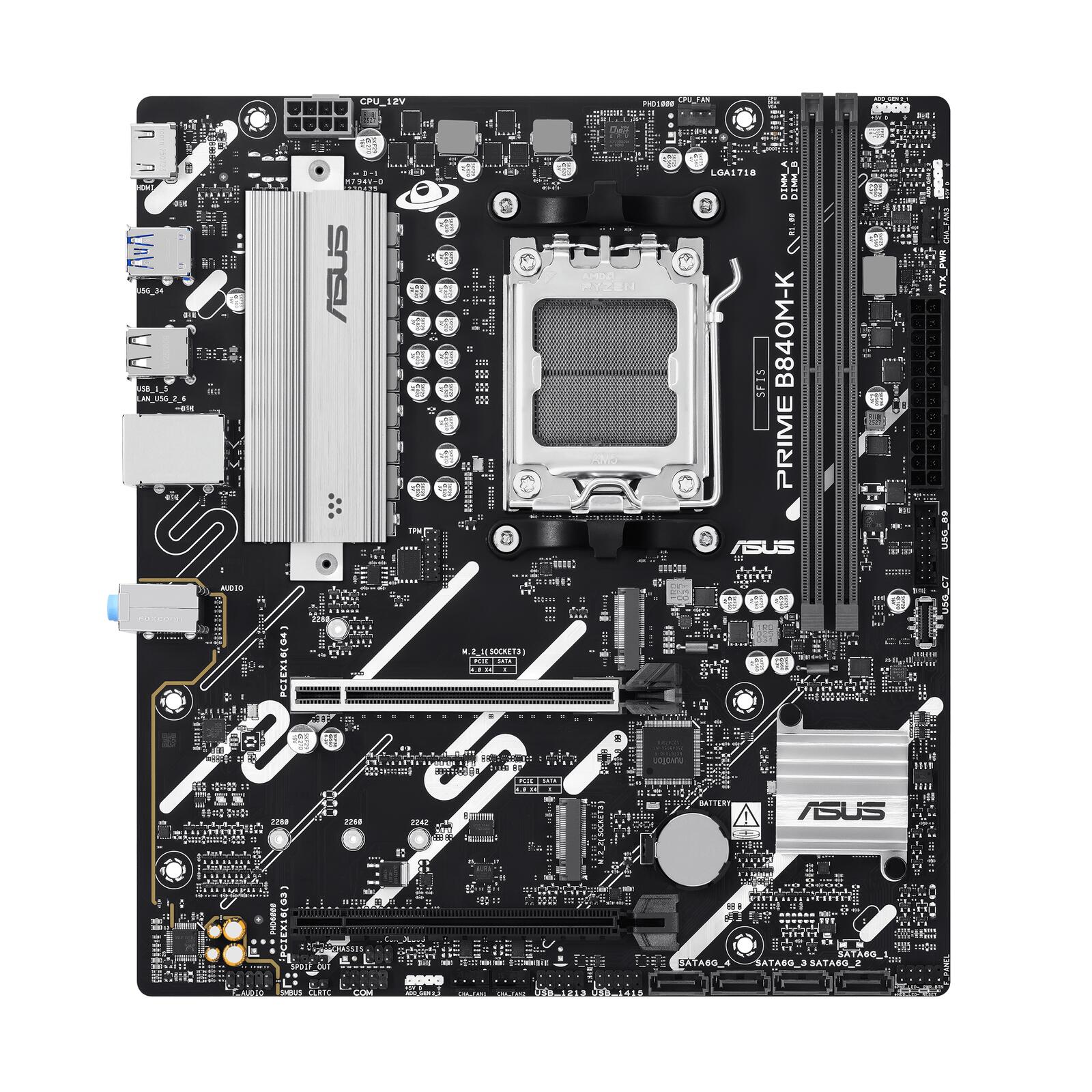 ASUS PRIME B840M-K Mainboard 90MB1PK0-M0EAY0