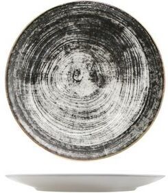 Saturnia Piatto Frutta 21 cm Black Round
