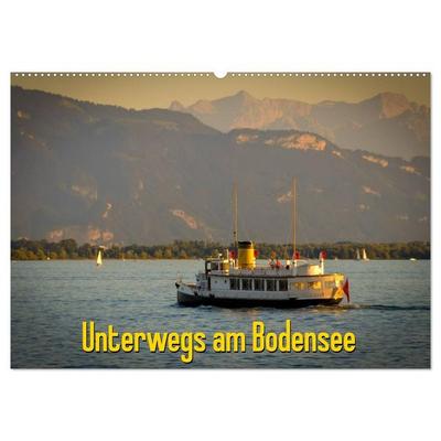 Unterwegs am Bodensee (Wandkalender 2026 DIN A2 quer), CALVENDO Monatskalender