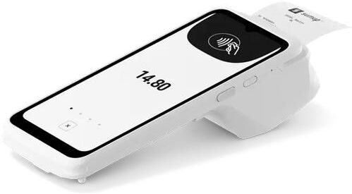 Sumup Terminal de Pagamento + Impressora  Terminal 4G Wi-Fi - Branco