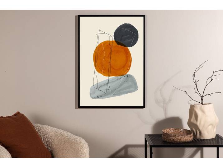 Poster Rocks aus hochwertigem Papier - 30 x 40 cm - Luxusbetten24
