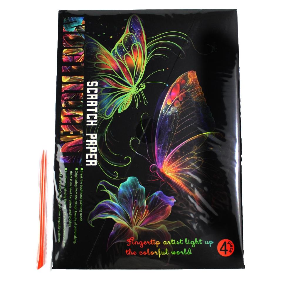 Pracht Kratzbilder Schmetterling (57341630)